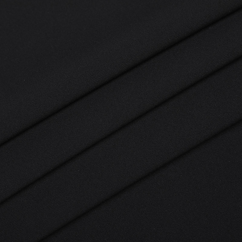 APP1066 Polyester fake elastic warp knitted trench coat fabric